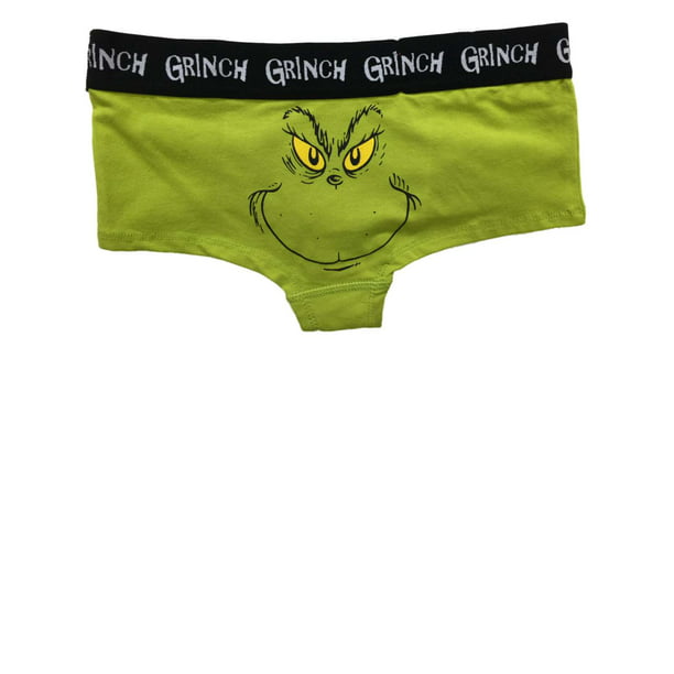 Dr Seuss How The Grinch Stole Christmas Panties Underwear 